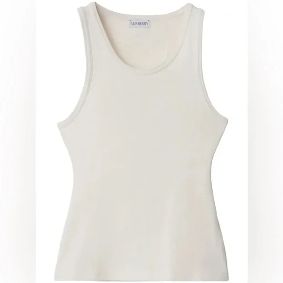 Burberry EKD-patch ribbed tank top - Picture 4 of 9